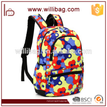 Sac à dos de sac à dos d&#39;école de collège de filles de conception faite sur commande de conception faite sur commande